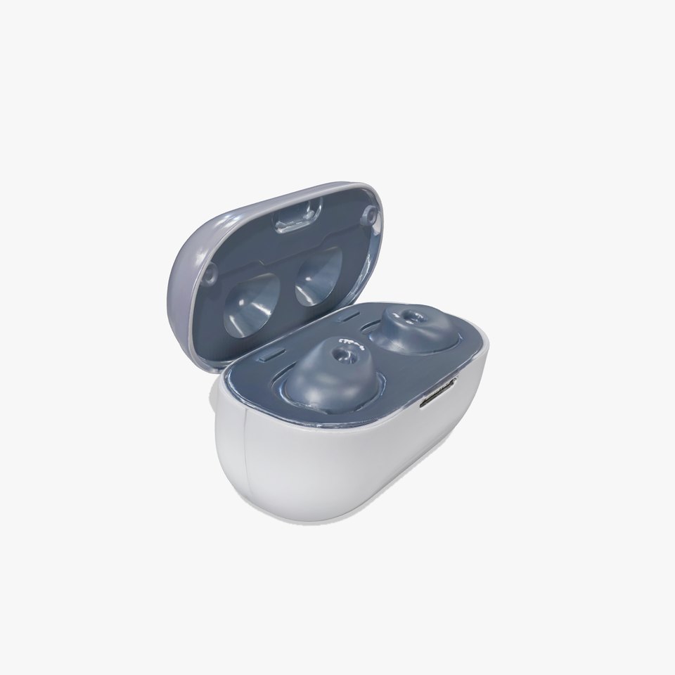 True Wireless Earbuds Compact Design model pack